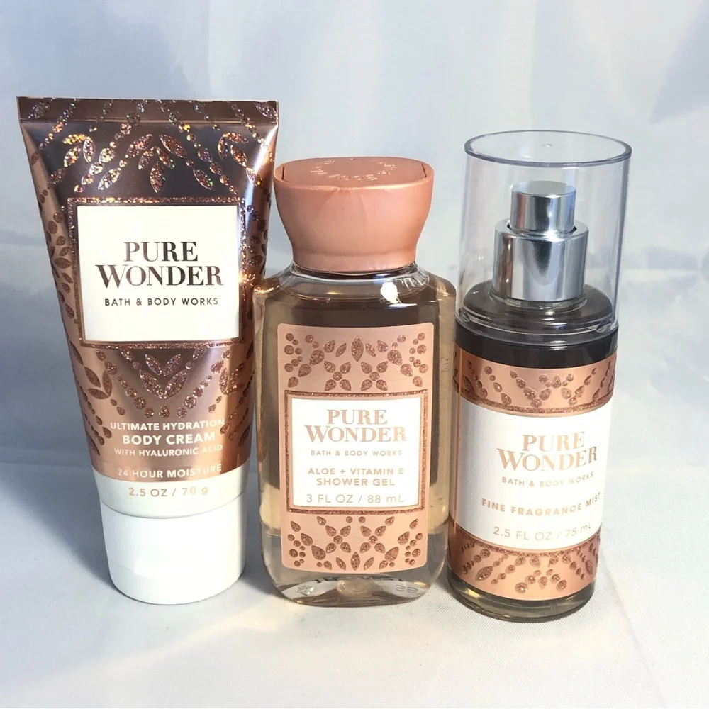 🚫SOLD❗️Bath & Body Works NEW!!! PURE WONDER 10 Piece Gift Set - Picture 9 of 9